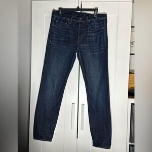 rag & bone Dark Blue Straight Jeans